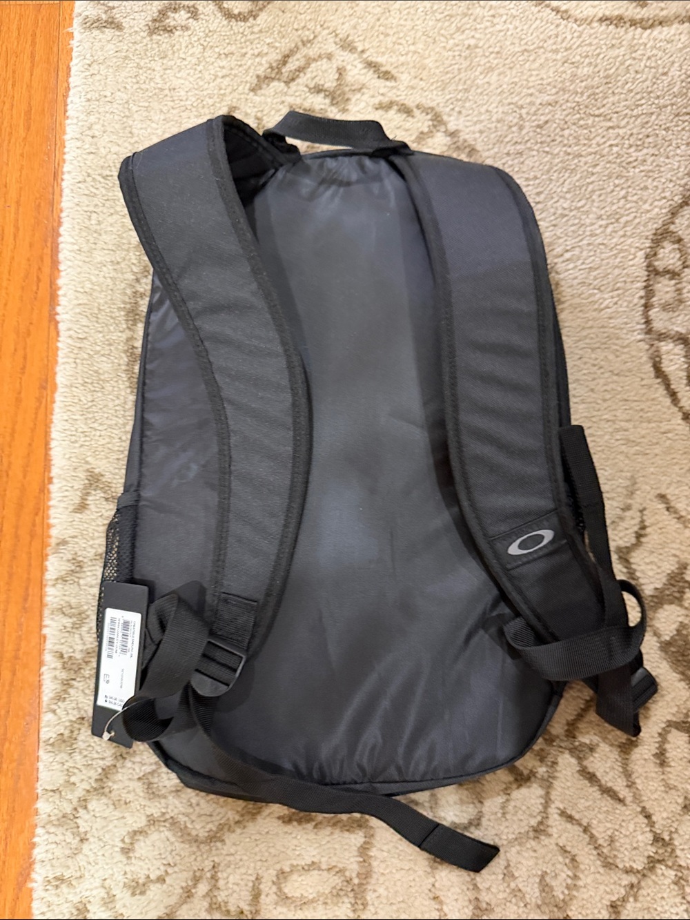 Oakley Black Men's Backpack with Front Logo - Picture 3 of 5
